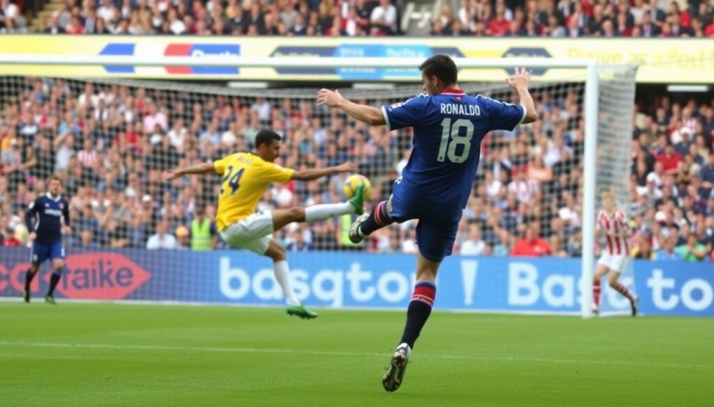 Удивительные голы в углах ворот: разбор удачных завершений - иллюстрация