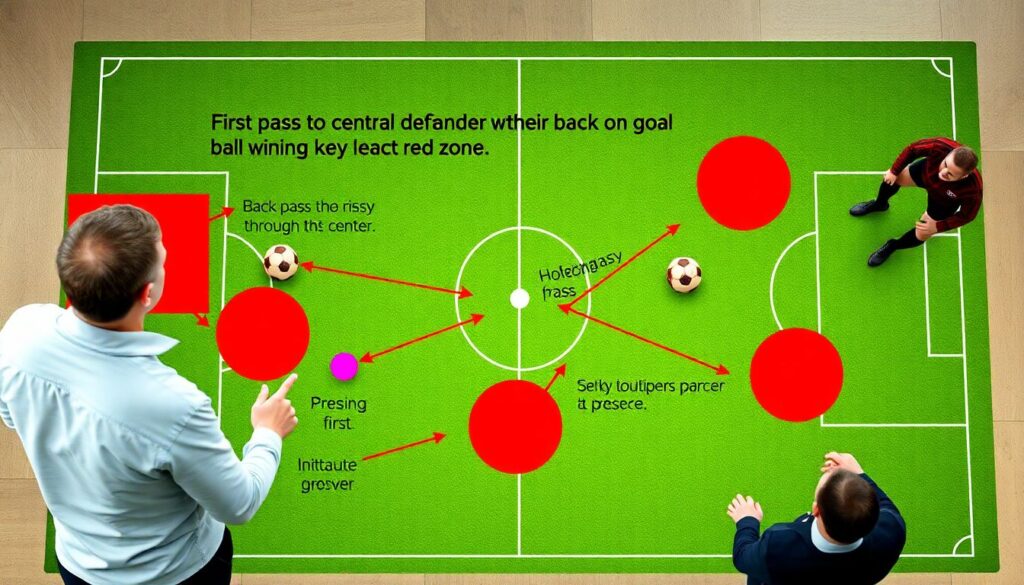 Влияние прессинга на создание голевых моментов - иллюстрация