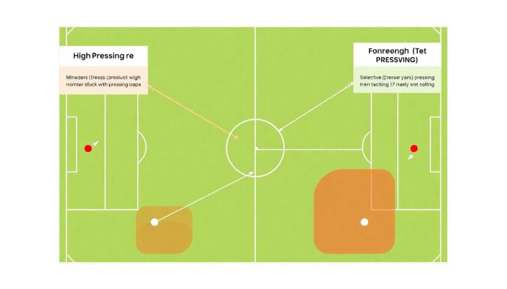 Влияние прессинга на создание голевых моментов - иллюстрация