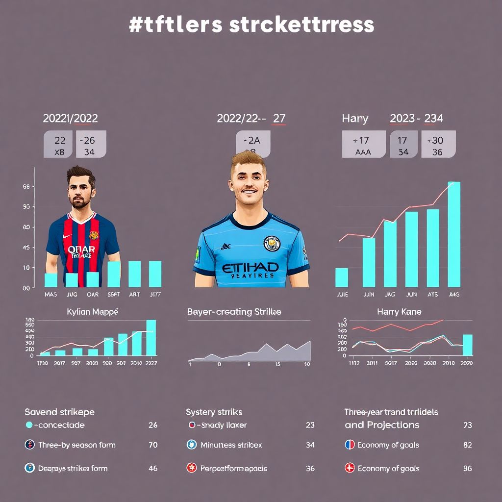 Сравнение форм нападающих: анализ сезона за сезоном