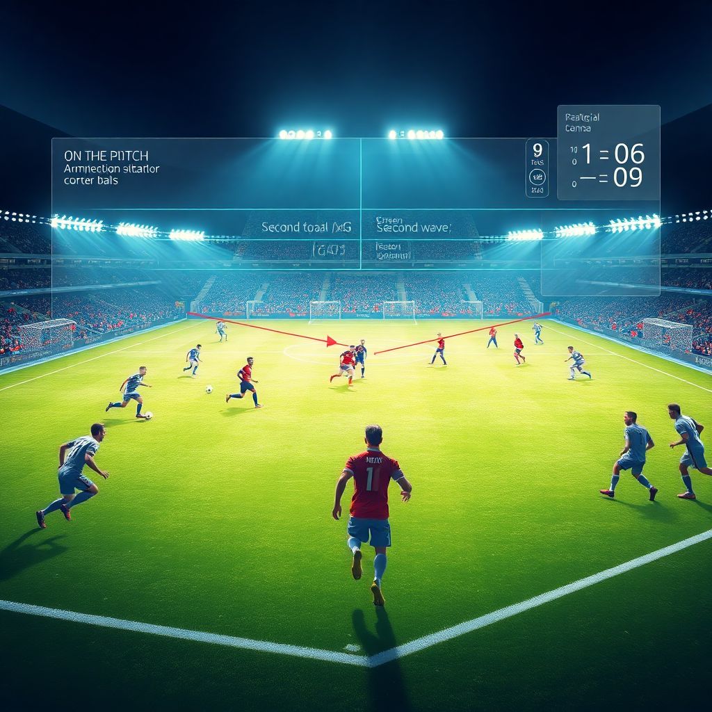 Эффективность стандартных положений для голевых ситуаций в современном футболе