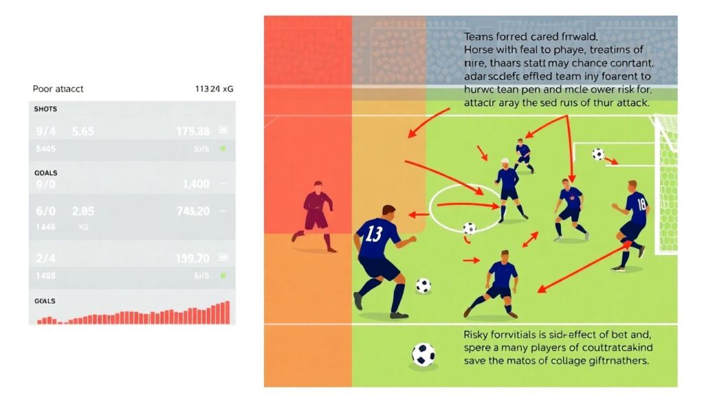 Грубые ошибки обороны и их влияние на статистику нападения - иллюстрация