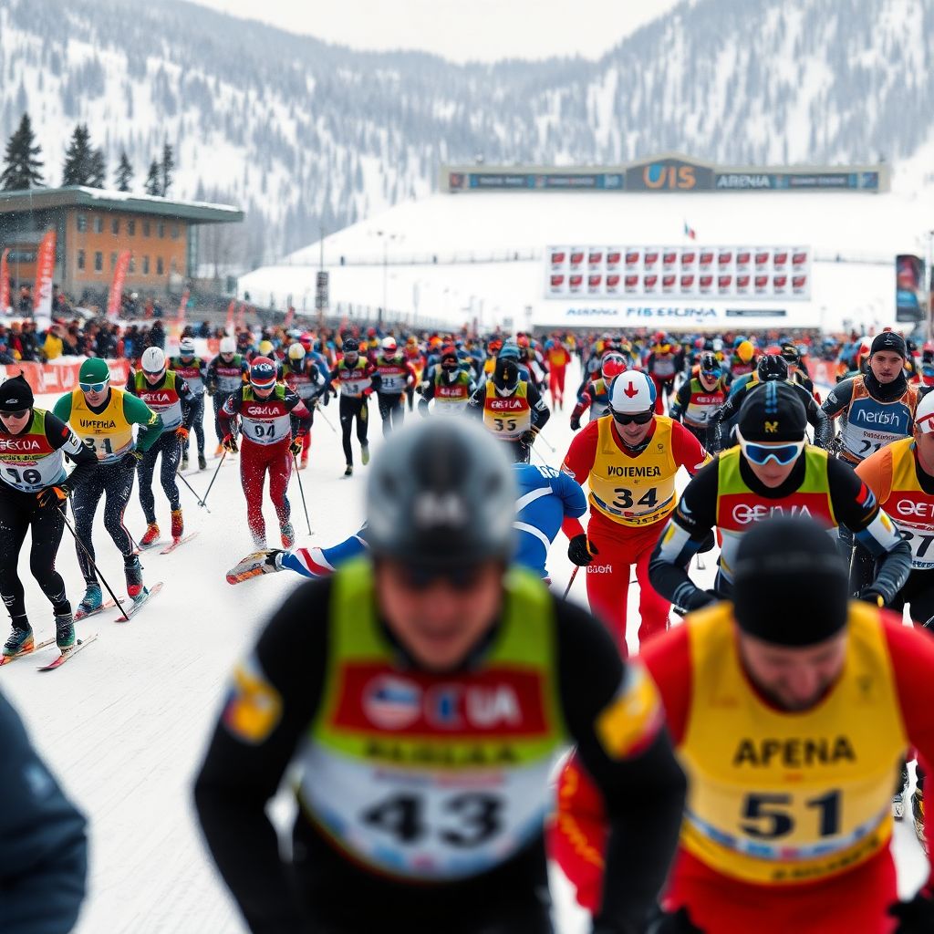 Драма Коростелева на Тур де Ски: падение в первой дуэли с Клебо и его последствия