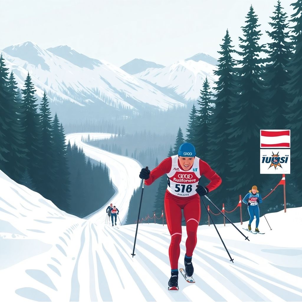 Савелий Коростелев в шаге от плей-офф спринта на Тур де Ски в Валь-ди-Фьемме