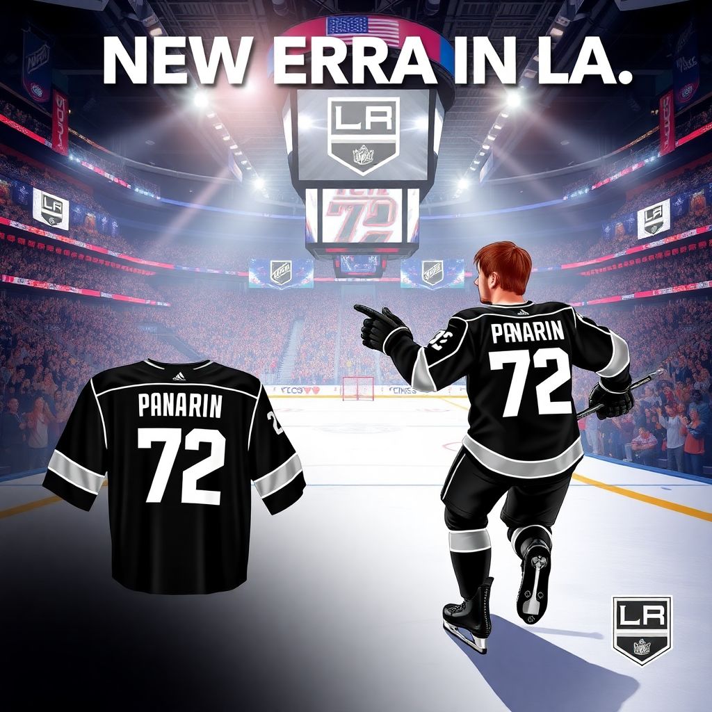 Артемий Панарин в Лос-Анджелес Кингз: почему он выбрал 72 номер Бэйли