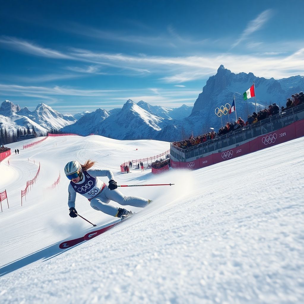 Юлия Плешкова: 19‑й результат в супергиганте на Олимпиаде 2026 в Кортина-д’Ампеццо