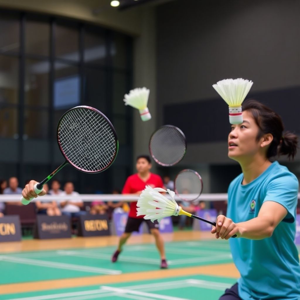 В мировом бадминтоне тестируют синтетические воланы вместо перьевых