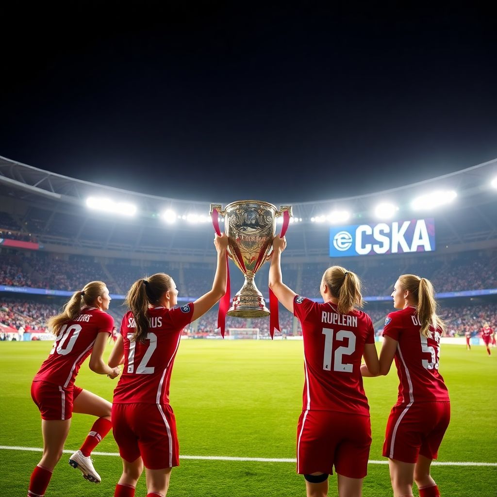 Женский Суперкубок России: Спартак и ЦСКА 13 июня на Лукойл Арене